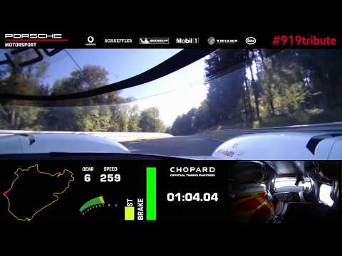 The 919 Tribute Tour: On-board record lap, Nordschleife.