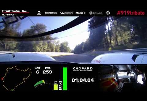 Timo Bernhard On Board Rekordrunde Nordschleife