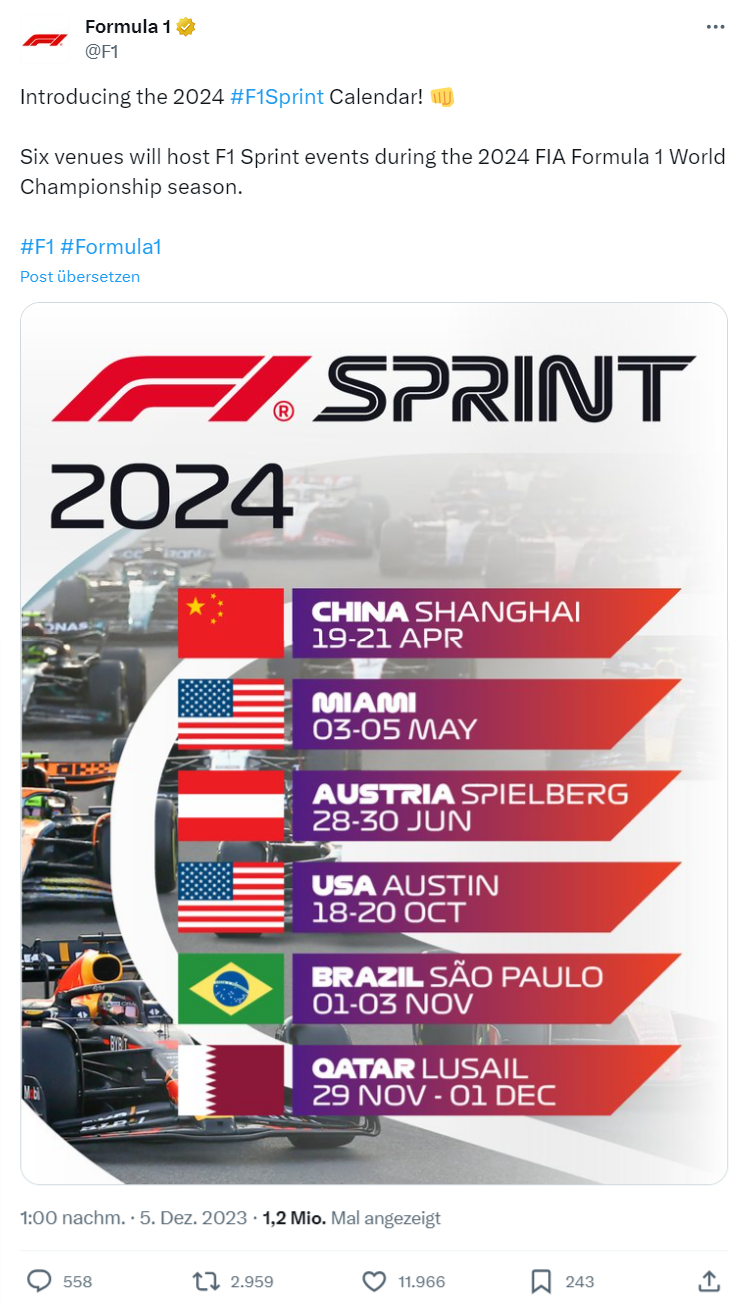 FireShot Capture 028 - Formula 1 auf X_ „Introducing the 2024 #F1Sprint Calendar! 👊 Six ven_ - twitter.com